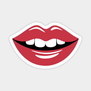 Red lips Magnet