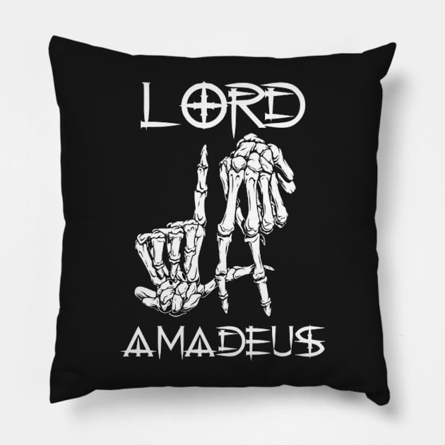 Lord Amadeus Tshirt Pillow by BIG DAWG APPAREL