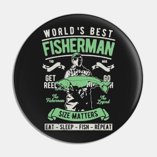 FISHER MAN Pin