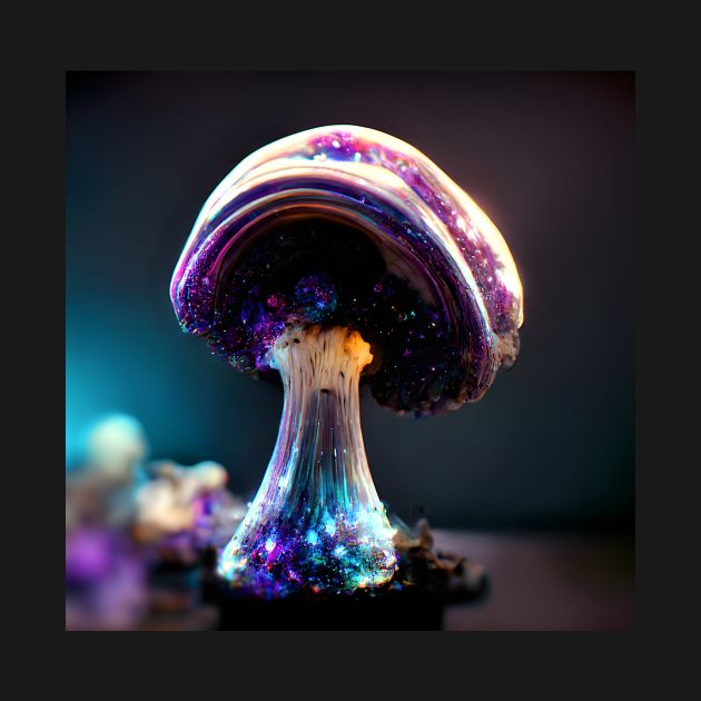 Alien Mushroom Version 3 by inner illusion ai