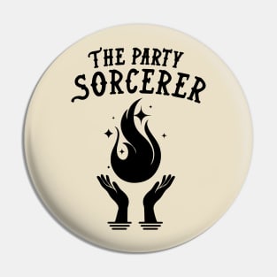 Sorcerer Dungeons and Dragons Team Party Pin