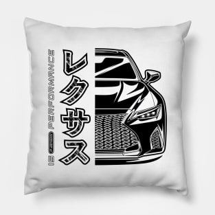 IS F Sport Performance - Black Print Pillow