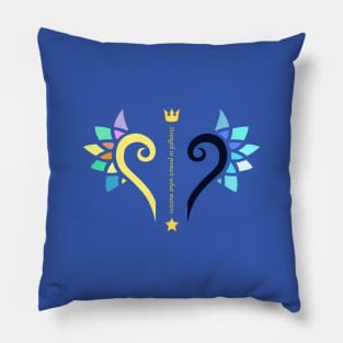 Kingdom Hearts Sora Riku Connected Hearts Pillow