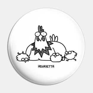 Chicken Henrietta Pin