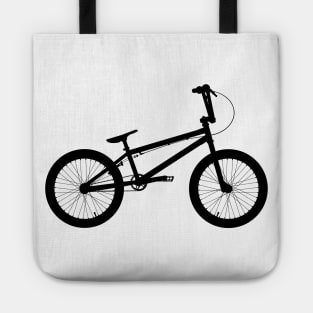 BMX Bike silhouette Tote