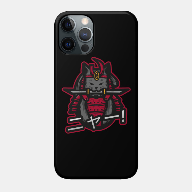 Nya Neko Ronin Samurai ニャー - Ronin - Phone Case