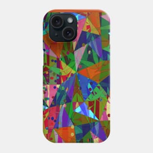 Abstract geometry Phone Case