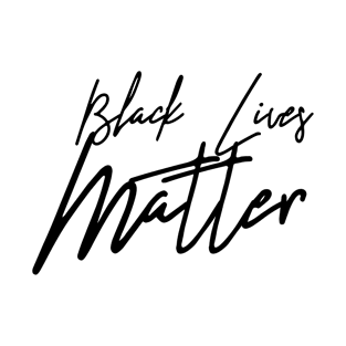 Handwritten Black Lives Matter T-Shirt