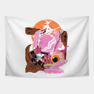 Halloween rituals Tapestry