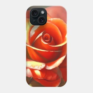 Orange Rose Phone Case