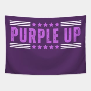 PURPLE UP Tapestry