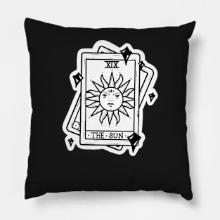 The Sun Tarot Card Pillow