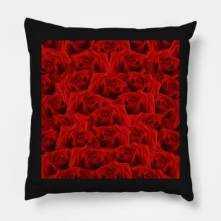 Romantic Red Rose Pillow