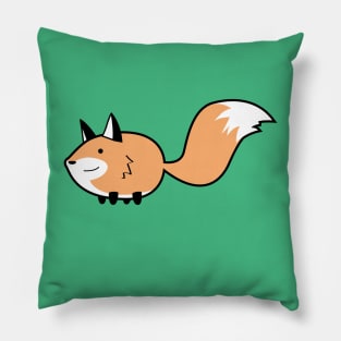 Pudgy Fox Pillow