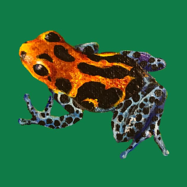 Poison Dart Frog by Jhartbynoodles_art