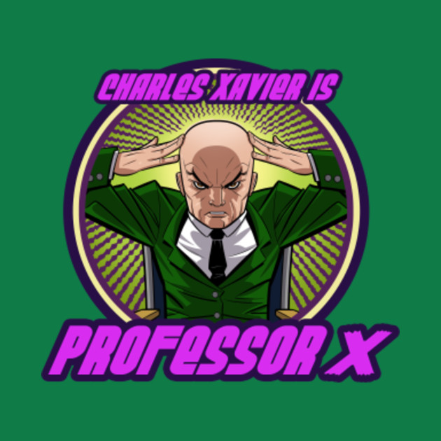 Professor X - Marvel - T-Shirt | TeePublic