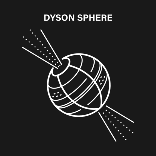 Dyson Sphere Scientific Concept T-Shirt