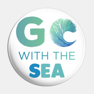 Go with the Sea Gift Pin