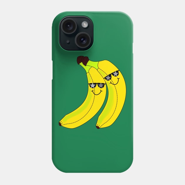 Cool Bananas Phone Case by Shrenk