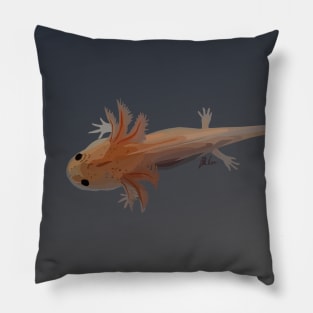 Axolotl (gradient) Pillow