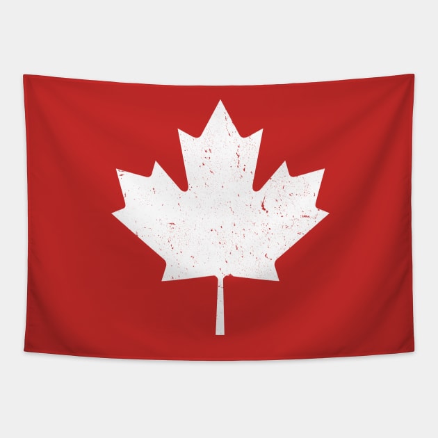 Canada Canadian Flag Maple Leaf Tapestry by vladocar