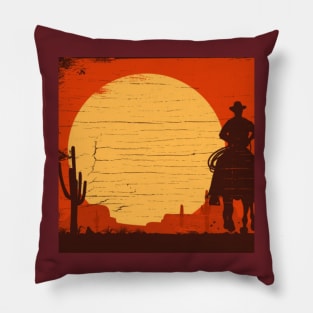 Country evening Pillow