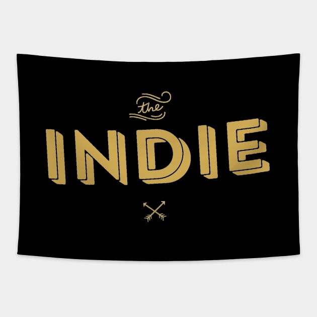 Indie Artist - Indie Game - Indie Music - Indie FIlm - Indie Comic - Indie Rock Tapestry by ballhard