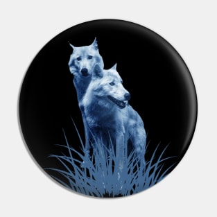 Wolf Totem Pin