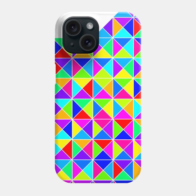 Double Diamond Square Phone Case by XTUnknown