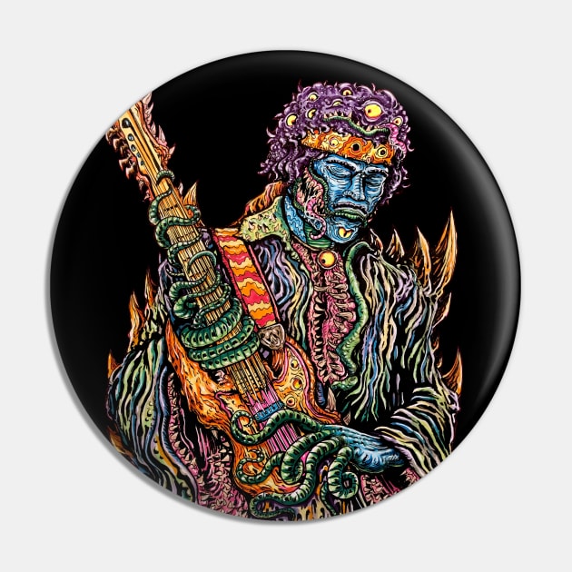 Trippy Monster Pin by Robisrael