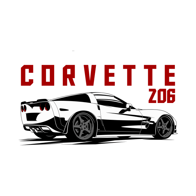 Corvette Z06 American Cars by masjestudio