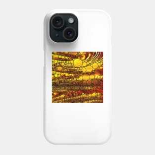 Golden Sun Strata Phone Case