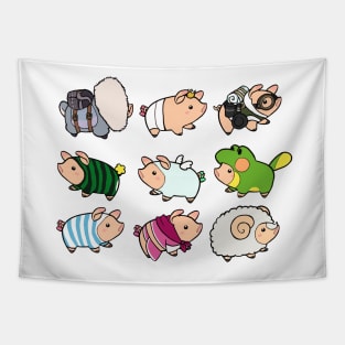 Poogie party Tapestry