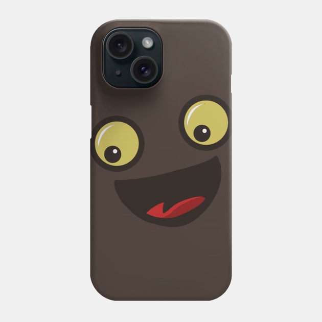 Brownie Bro Face Phone Case by pastorcoma