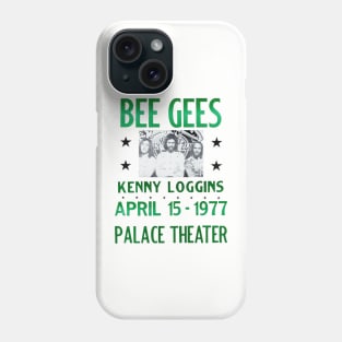 Retro Bee gees Poster 1977 Phone Case