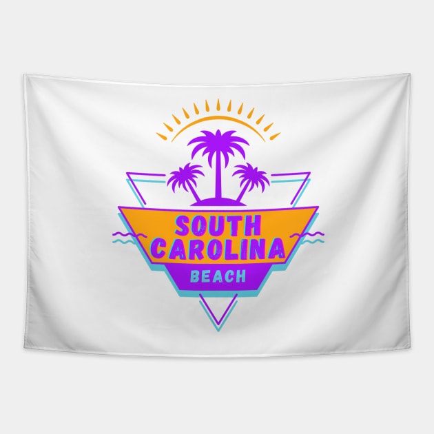 South Carolina Beach Tapestry by bougieFire