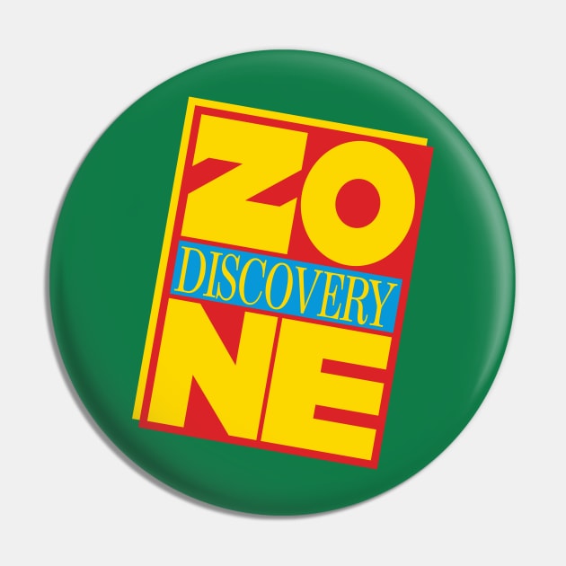 Discovery Zone Pin by familiaritees