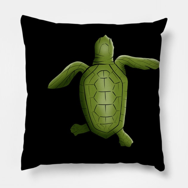 Baby Turtle Pillow by Elisafolisa