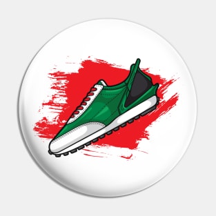 Daybrek Lucky Green Sneaker Pin