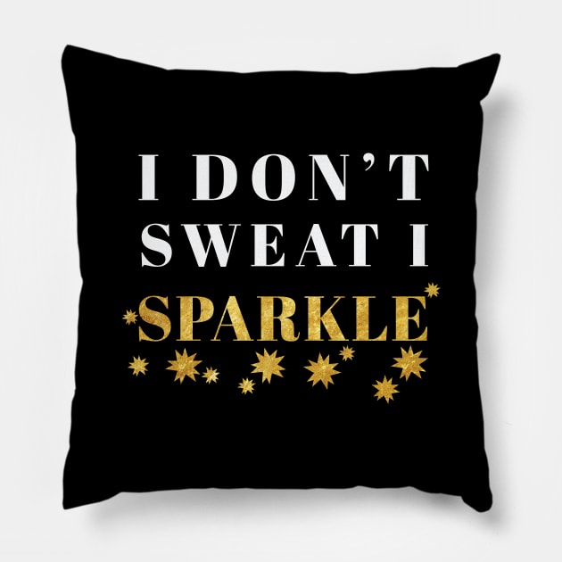 I SPARKLE Pillow by Houseofyhodie