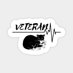 Veteran Cat Magnet