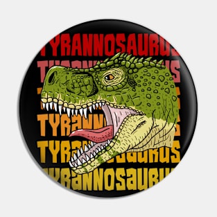 Tyrannosaurs Dinosaur Head Pin