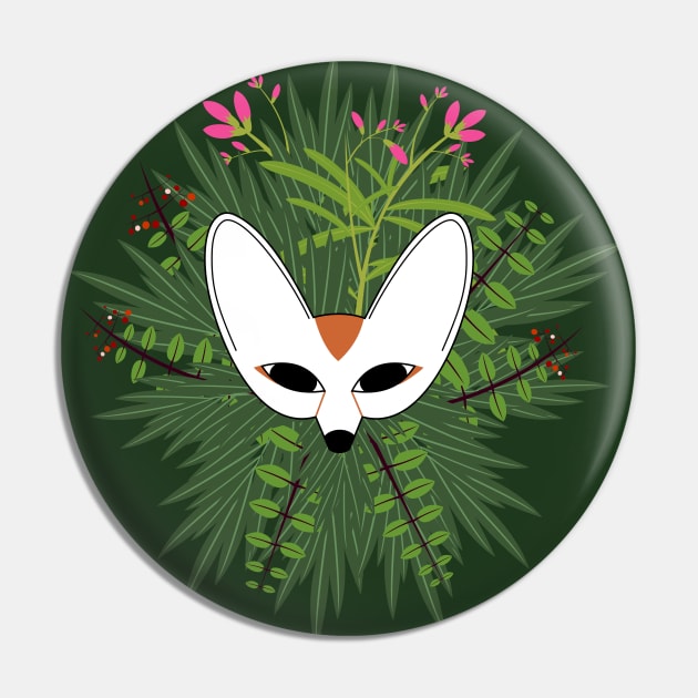 Fennec fox Pin by kourai