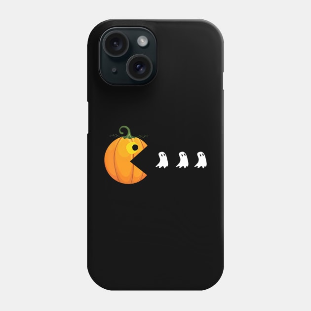 Funny halloween for women kids men pumpkin ghosts Phone Case by Tianna Bahringer