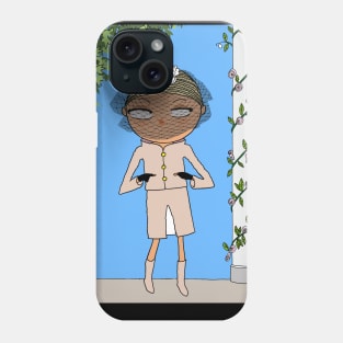 Georgiana in magic garden Phone Case