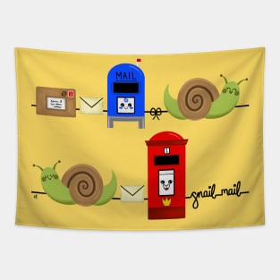 Snail Mail Tapestry