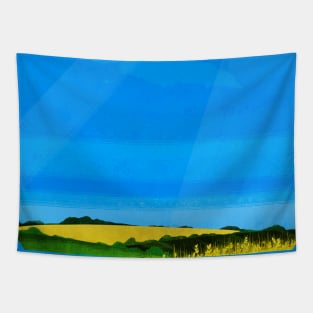 Blue Skies Tapestry