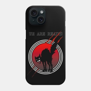 Sabot cat: we are ready! Phone Case