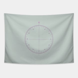 Sectional Chart Compass Rose Tapestry