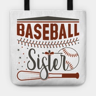 Baseball Sister Tote